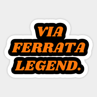 Via Ferrata Legend Sticker